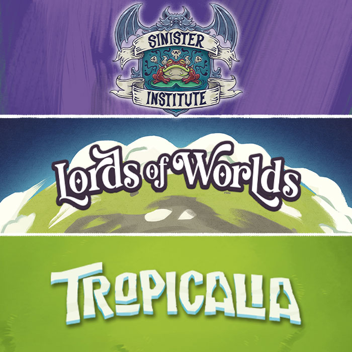 Couverture de Mojito Trio | Sinister Institute + Lords of Worlds + Tropicalia