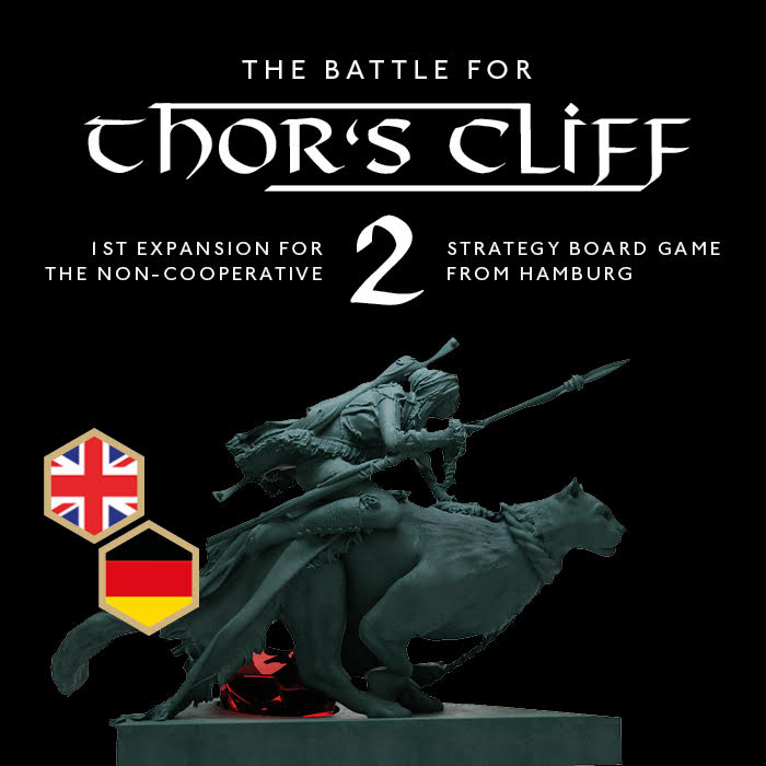 Couverture de The Battle for Thor's Cliff 2 - A Norse Mythology Boardgame