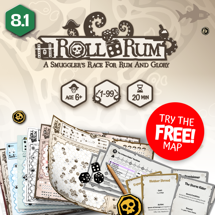 Couverture de Roll 4 Rum - Pirates, Santa, and the Mighty Map Editor