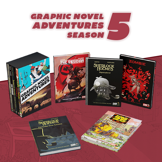 Couverture de Graphic Novel Adventures - New Gamebooks for 2024!