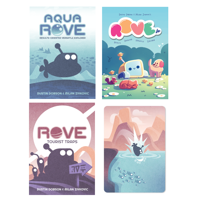 Couverture de Aqua ROVE - A Button Shy Wallet Game