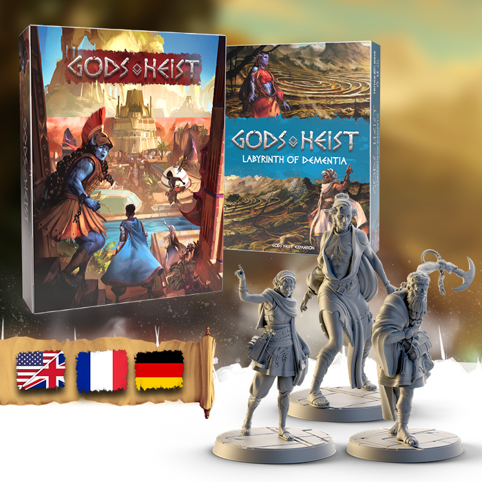 Couverture de GODS HEIST