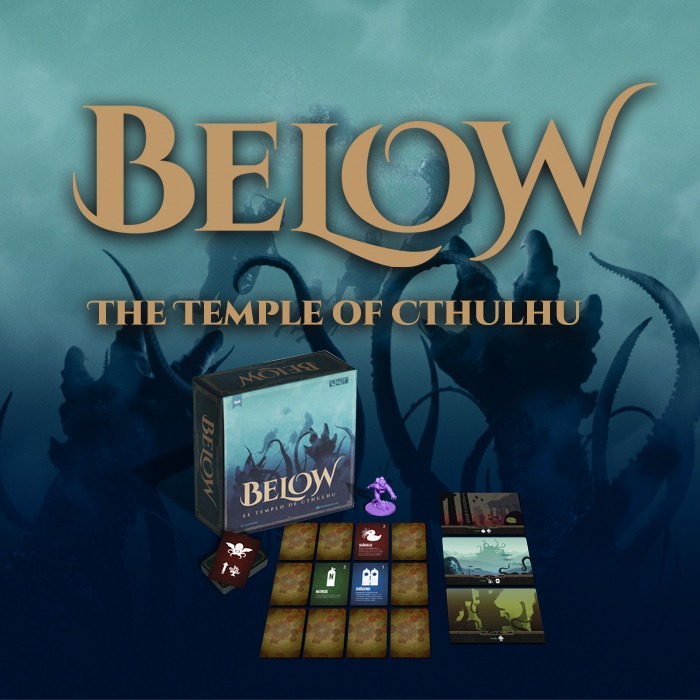 Couverture de Below: The temple of Cthulhu