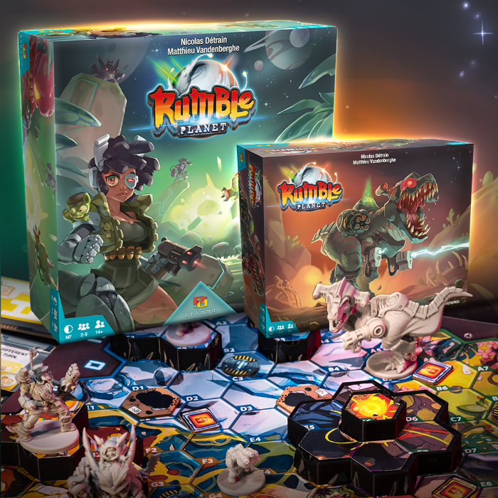 Couverture de Rumble Planet