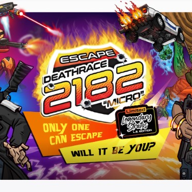 Couverture de Escape Deathrace 2182 "Micro" LS Edition