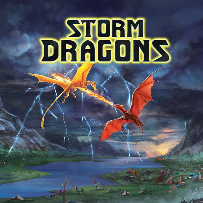 Couverture de Storm Dragons - Deluxe with 6-player Expansion