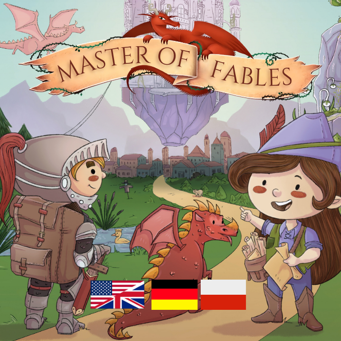 Couverture de Master of Fables - TTRPG for the whole family