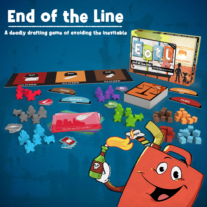 Couverture de End of the Line: Post-Apocalyptic Family Survival 2nd Edition