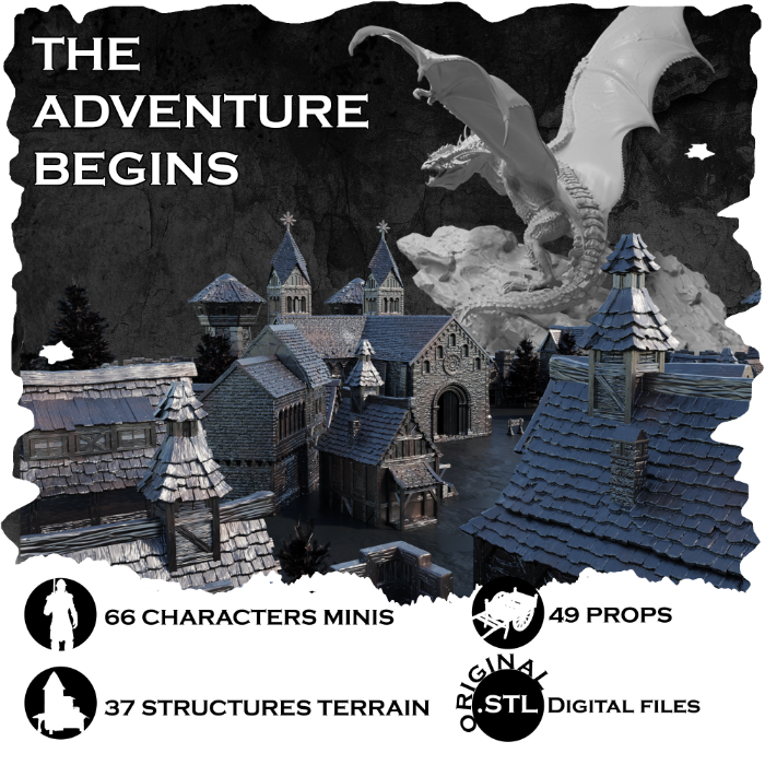 Couverture de The adventure begins