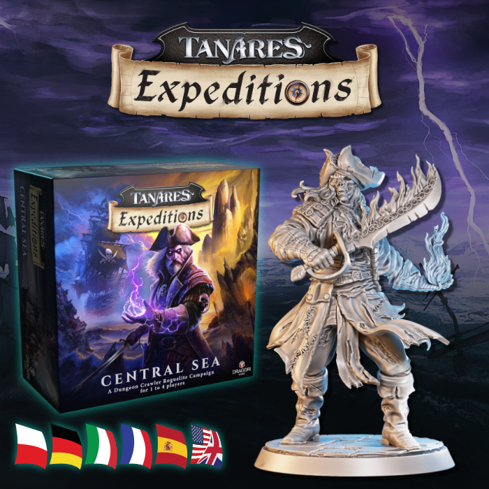 Couverture de Tanares Expeditions: Central Sea
