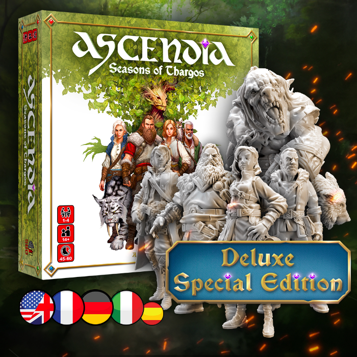 Couverture de Ascendia - Seasons of Thargos