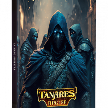 Couverture de TANARES RPG EDICIÓN ESPAÑOLA + LA MANO SINIESTRA