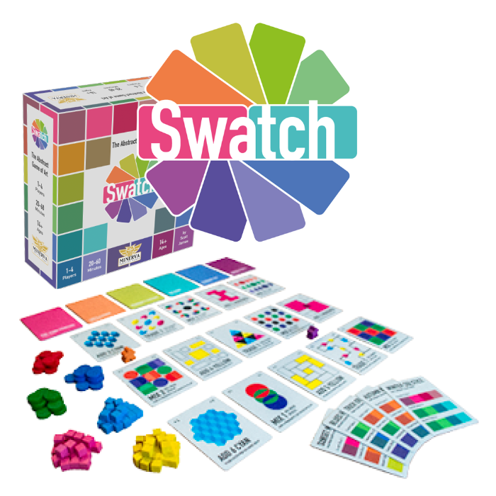 Couverture de Swatch: the abstract game of art