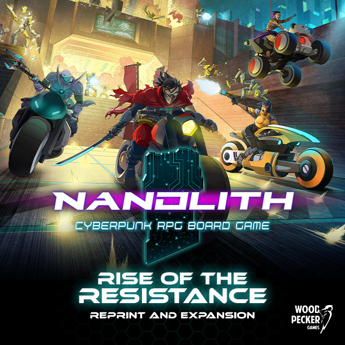 Couverture de Nanolith - Ultimate Edition: 2nd print + Expansion "Rise of the Resistance" + X