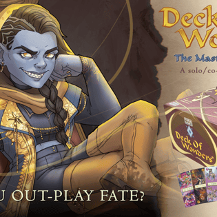 Couverture de Deck of Wonders: The Master of Dungeons