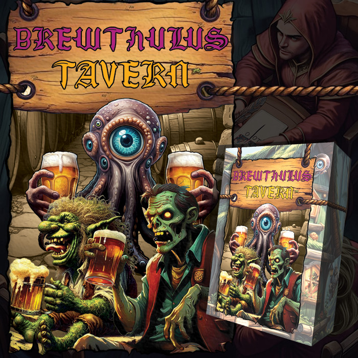 Couverture de Brewthulus Tavern - Party game