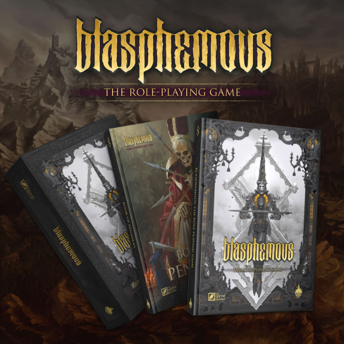 Couverture de Blasphemous: The Role-playing Game