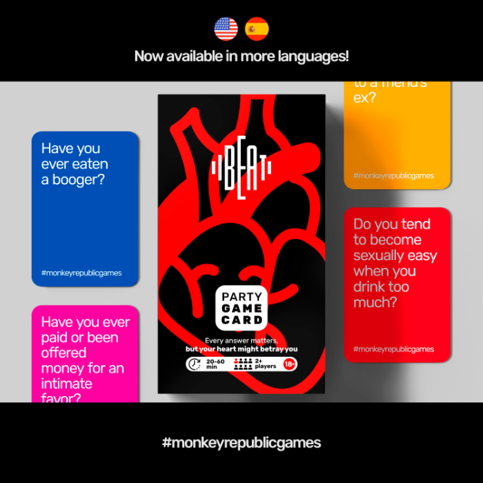 Couverture de BEAT: Party Game Card