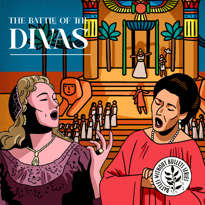 Couverture de The battle of the Divas