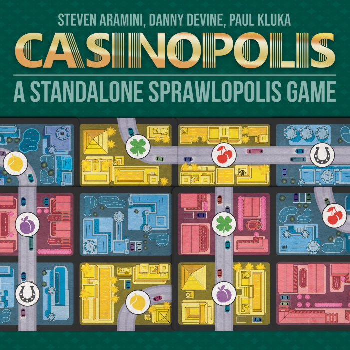 Couverture de Casinopolis - A Solo & Cooperative City Building Game
