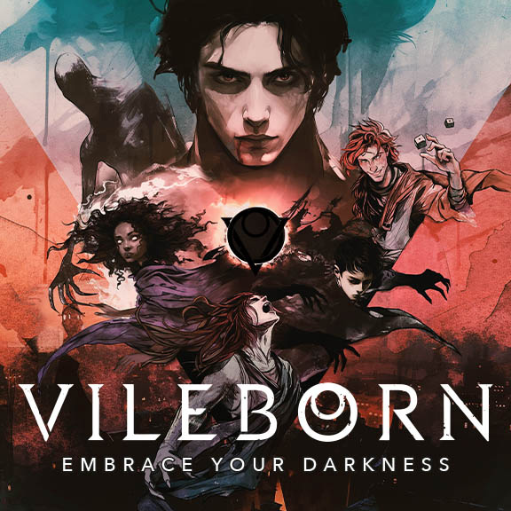 Couverture de Vileborn | A nobledark RPG