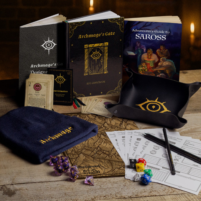 Archmage's Gate: A Solo RPG Adventure Gamebook