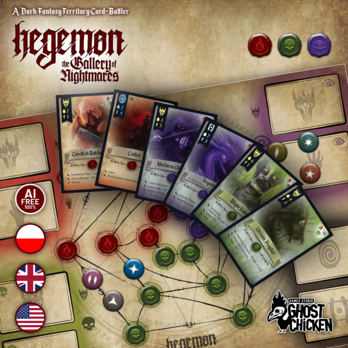 Couverture de Hegemon: The Gallery of Nightmares