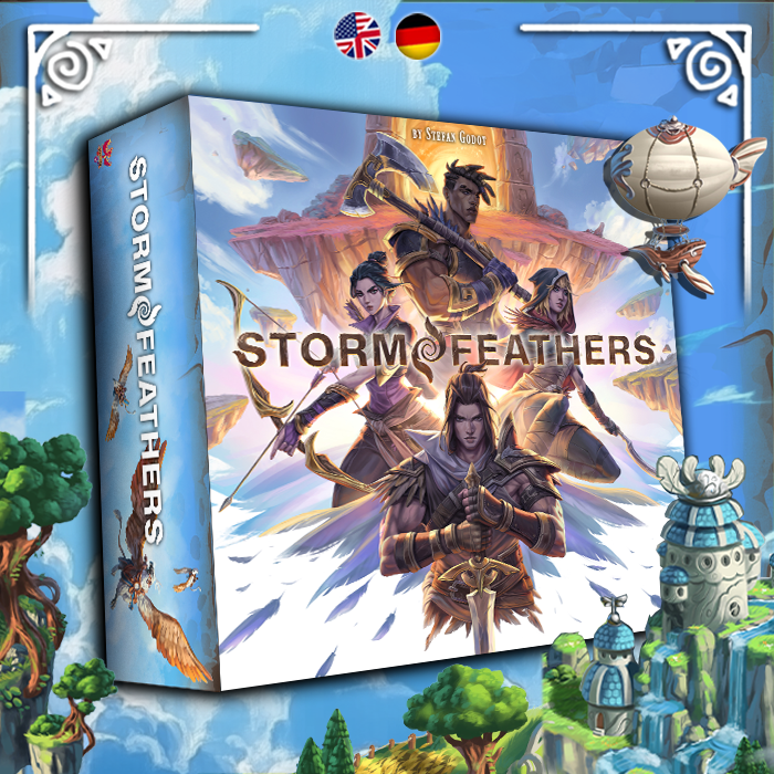 Couverture de STORM FEATHERS - A Worker Placement & Dungeon Crawler Hybrid