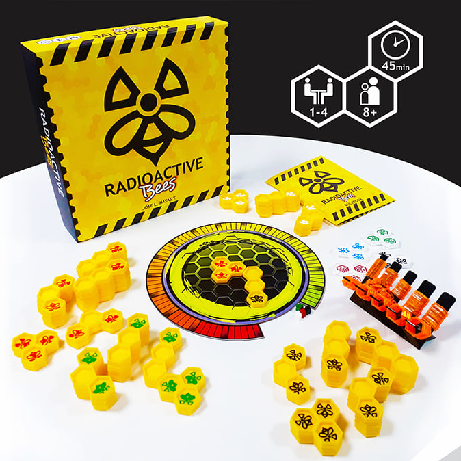 Couverture de Radioactive Bees boardgame
