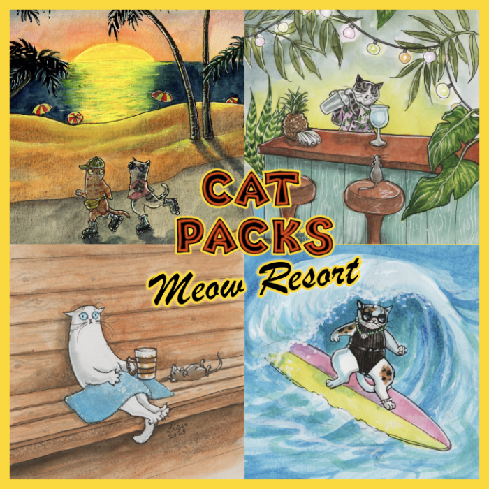 Couverture de Cat Packs: Meow Resort
