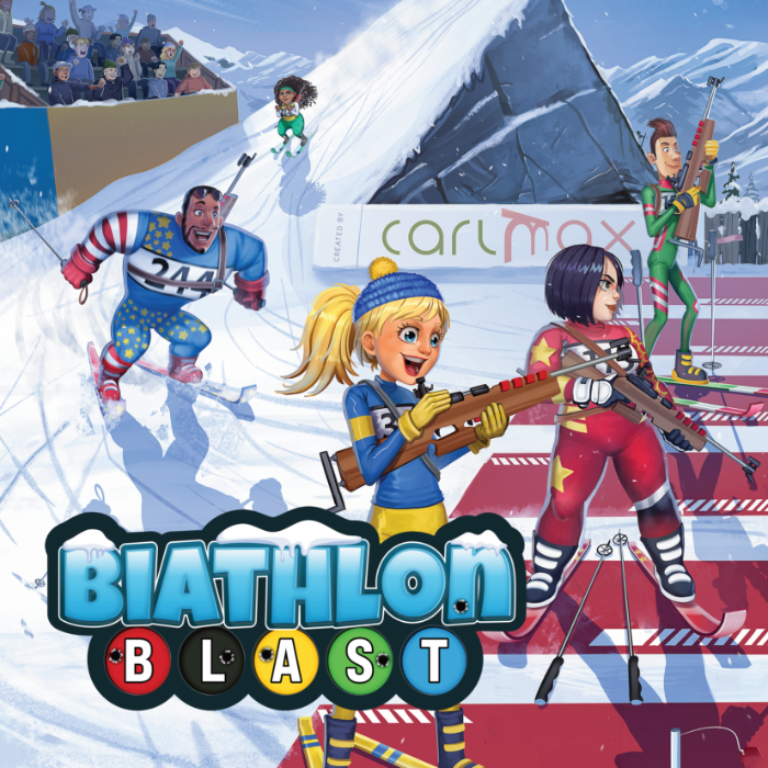 Couverture de Biathlon Blast | The Skiing & Shooting Board Game