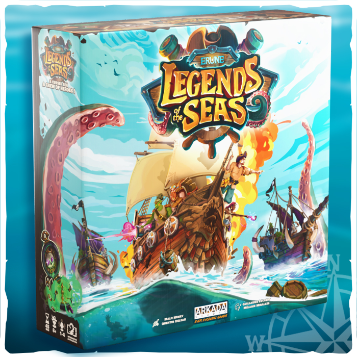 Couverture de Legends of the Seas