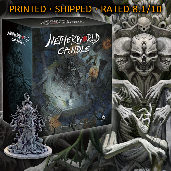 Couverture de Netherworld Candle: Echoes of the Forgotten Tomb