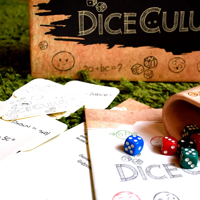 Couverture de Diceculus: The Fun & Challenging Math Game