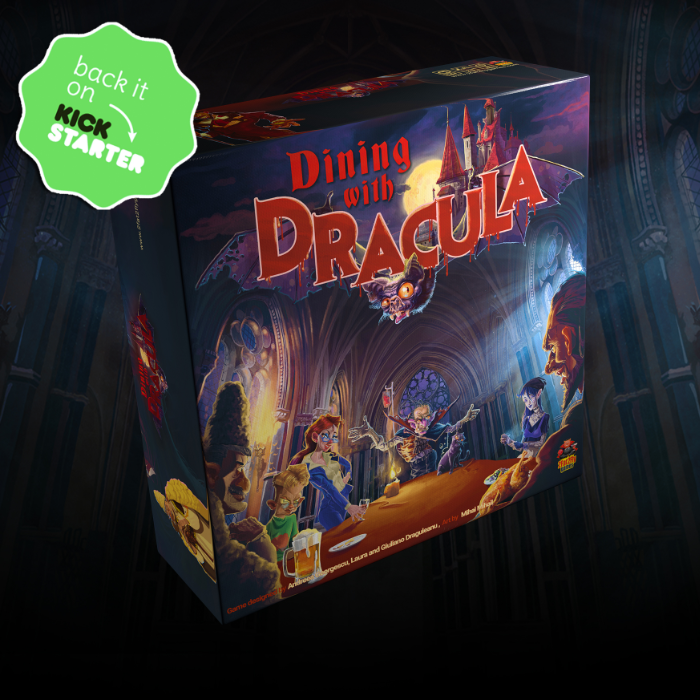 Couverture de Dining with Dracula