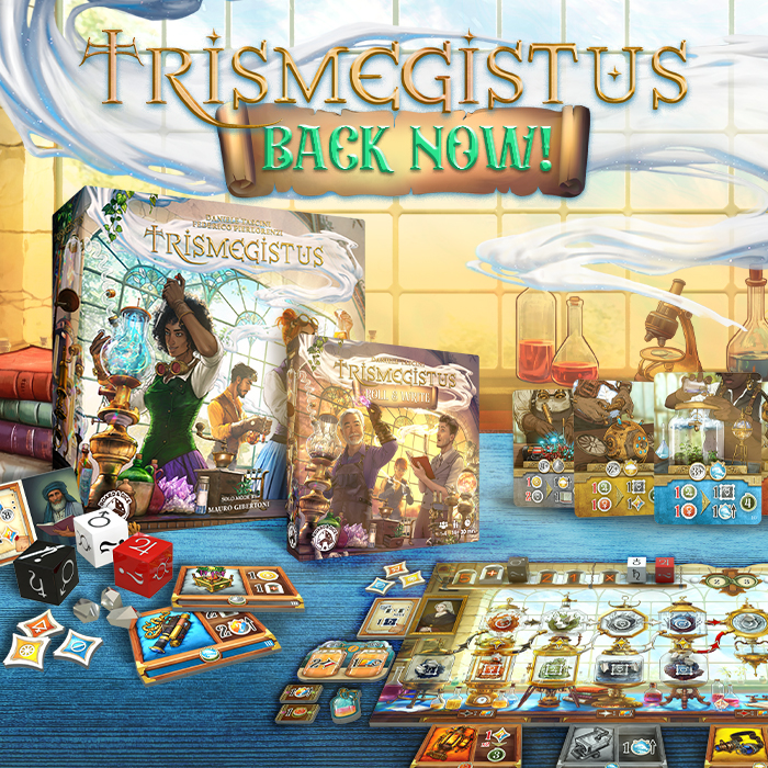 Couverture de Trismegistus: New Special Edition by Board&Dice