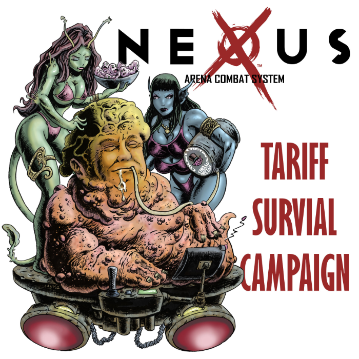 Couverture de NEXUS: Arena Combat System (Tariff Survival Campaign)