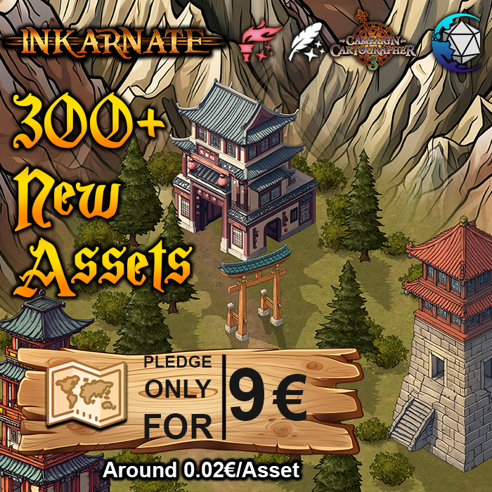 Couverture de RPG Map Making Assets - Traditional Japanese Structures