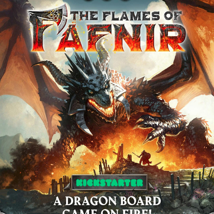 Couverture de The Flames of Fafnir