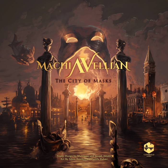 Couverture de Machiavellian: The City of Masks