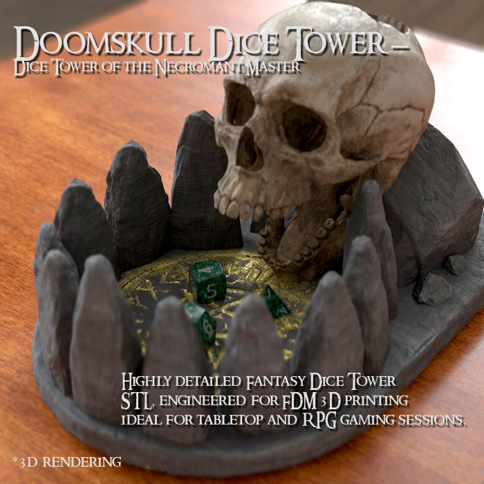 Couverture de Doomskull Dice Tower