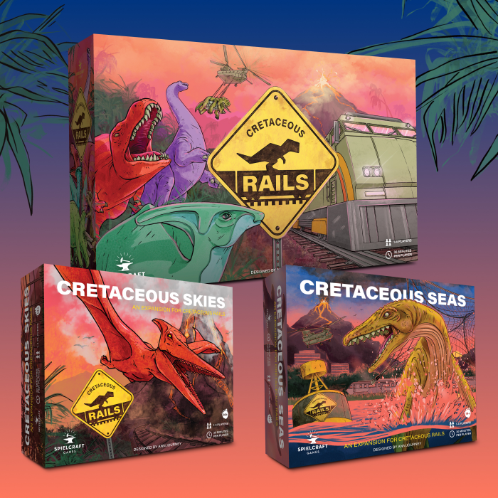 Couverture de Cretaceous Rails Reprint and Cretaceous Seas Expansion