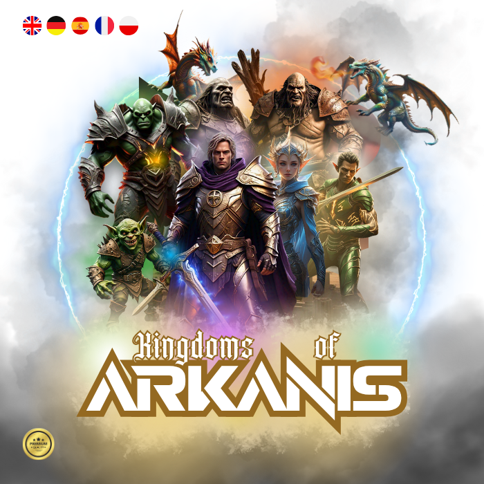 Couverture de Kingdoms of Arkanis