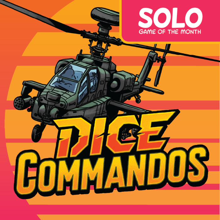Couverture de Dice Commandos [Solo Game of the Month]