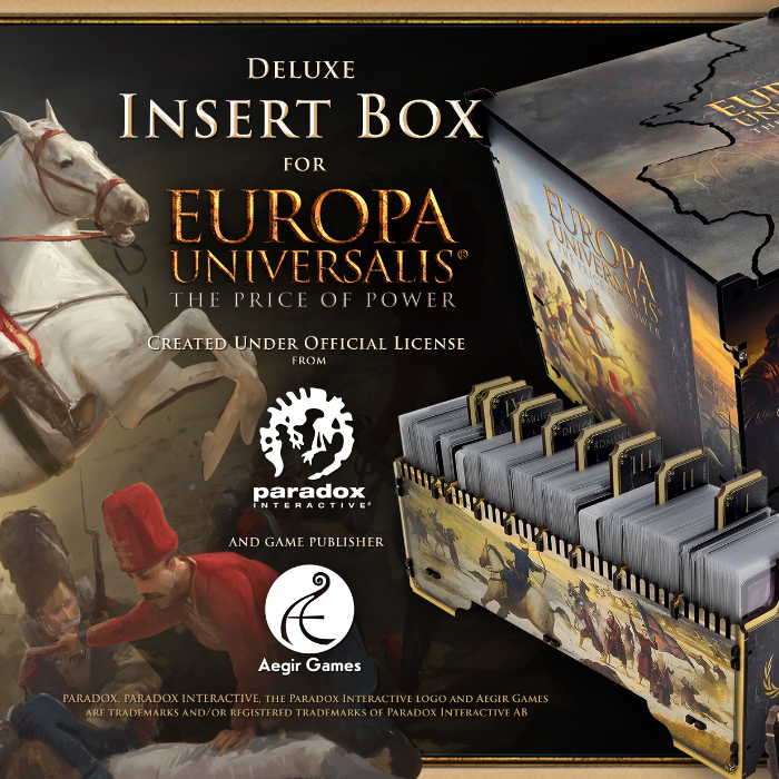 Couverture de Deluxe Insert Box for Europa Universalis Board Game