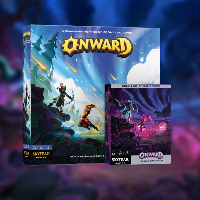 Onward: MOBA Board Game (Reprint & Solo Co-Op Expansion)