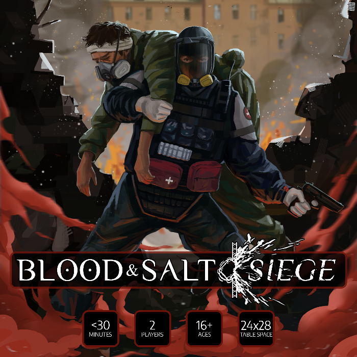 Couverture de Blood and Salt: Siege
