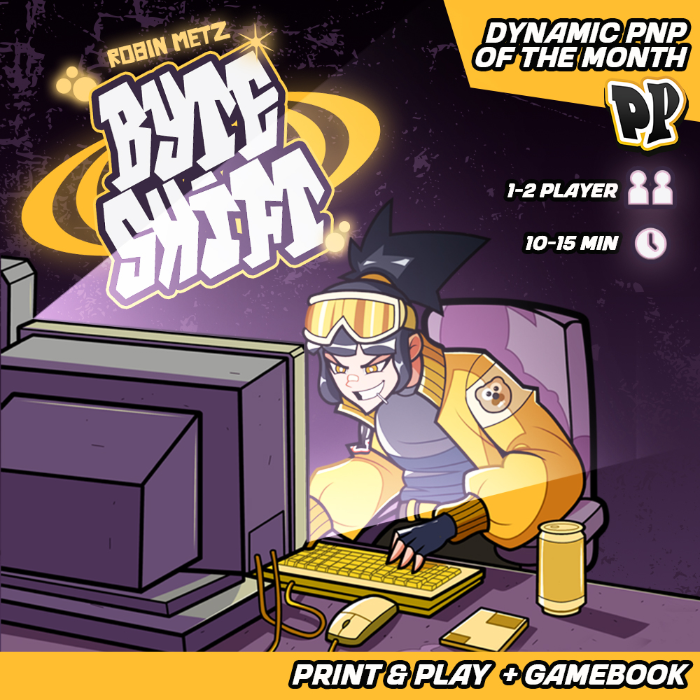 BYTE:SHIFT – A Competitive Hacking Game [Dynamic PnP of the Month & Gamebook]