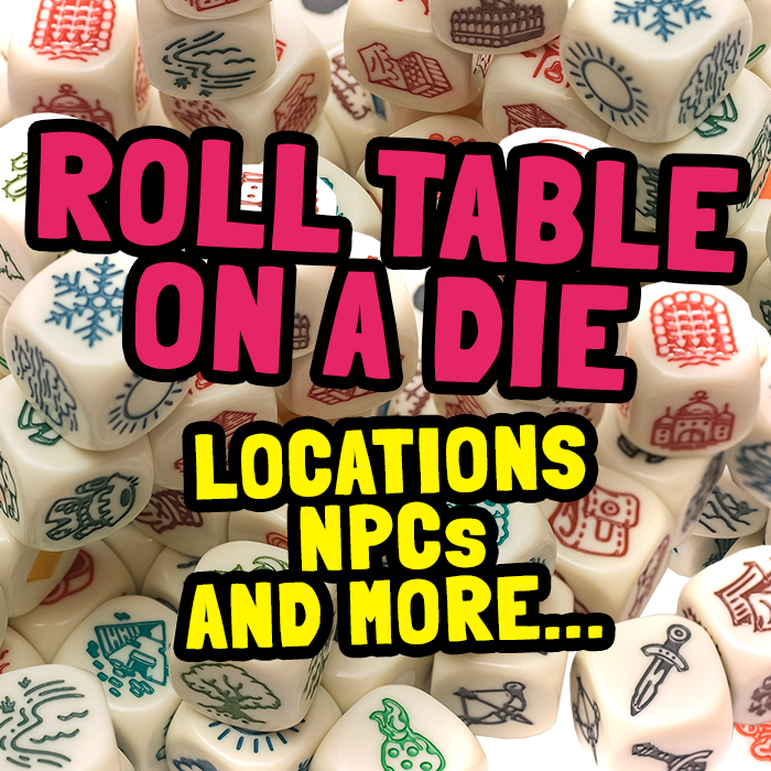 Couverture de GM's Dressing Dice - Locations and NPCs