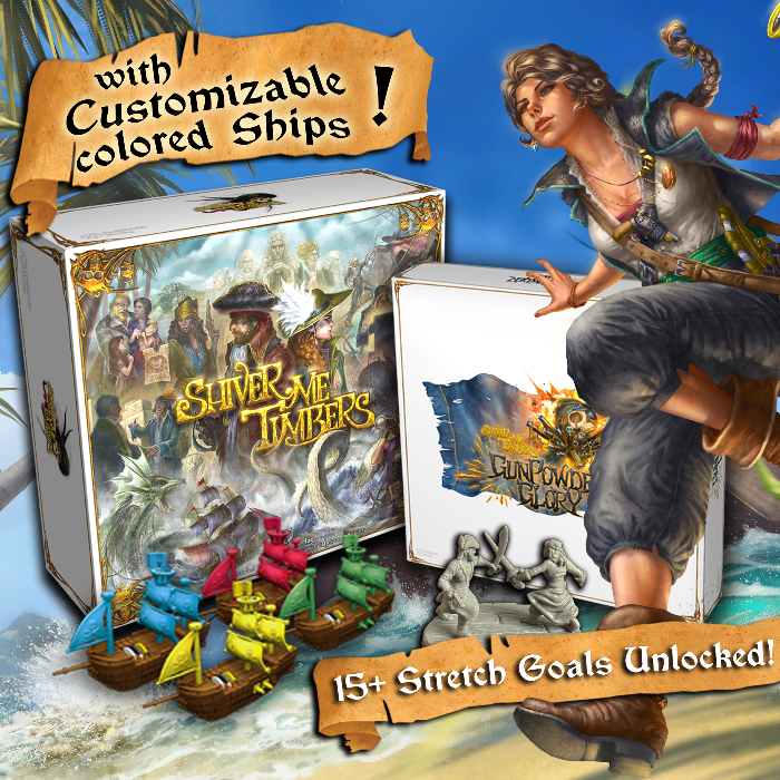 SHIVER ME TIMBERS (Reprint + Brand New Expansion)